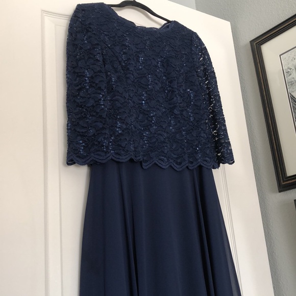 Alex Evenings Dresses & Skirts - Alex Evenings Navy Blue Formal/Cocktail Dress